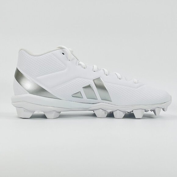 Adidas Adizero Impact.2 Molded \'White\' IF5103 Football Cleats size 11.5 READ main image 8